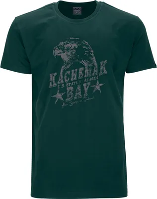 Produktbild von Übergrößen T-Shirt Eagle grau AHORN SPORTSWEAR Bottle Green 8XL