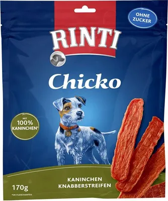 Produktbild von Rinti Chicko Kaninchen Knabberstreifen 9 x 170 g