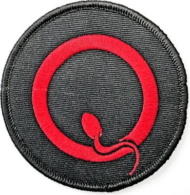 Produktbild von Queens Of The Stone Age Q Logo Aufnäher zum Aufnähen