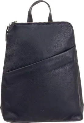 Produktbild von Prato LM Shahid AL8 geprägtes Rindleder Cityrucksack Daypack dark blue