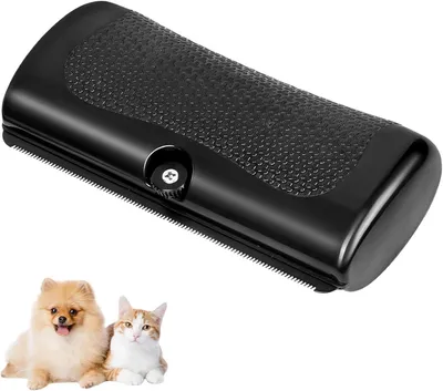 Immagine prodotto di Spazzola per cani e gatti, ideale per la rimozione del sottopelo e dei peli corti, con setole morbide, per la cura degli animali