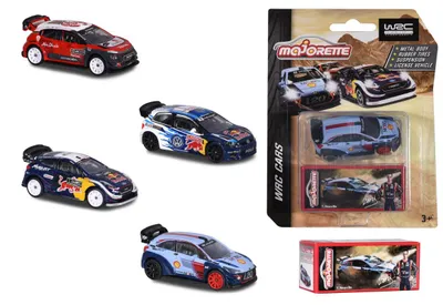 Immagine prodotto di Majorette - Assortimento WRC, 4 serie.