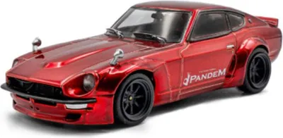 Productafbeelding van Solido 421438254 Datsun 240Z Rocket Bunny Pandem, bouwjaar 1973, rood, schaal 1:43