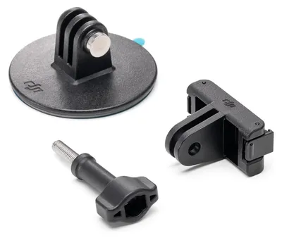 Zdjęcie produktu dla DJI Action 3 Adhesive Base Kit, Zestaw do aparatu fotograficznego, 16 g, Czarny