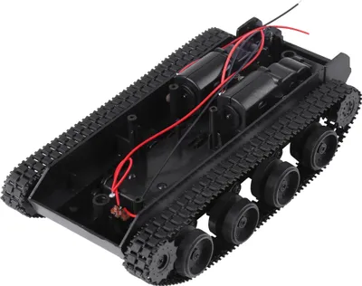 Zdjęcie produktu dla Lekkie, absorbujące wstrząsy plastikowe podwozie zbiornika z zestawem DIY z silnikiem 130 3V-7V