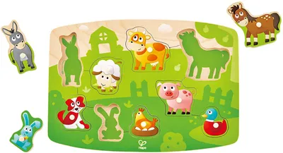 Produktbild von Bauernhofpuzzle / 10 Teile