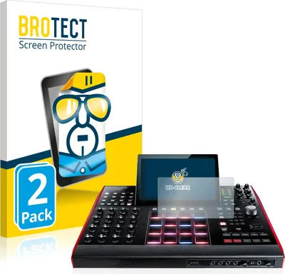 Produktbild von 2x Für Akai MPC X 10.1" Schutzfolie BROTECT Displayschutz Display Schutz Folie Klar Transparent