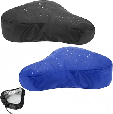 Immagine prodotto di Copertura impermeabile per sella da bicicletta, confezione da 2 pezzi, con protezione UV, resistente alla pioggia e alla polvere