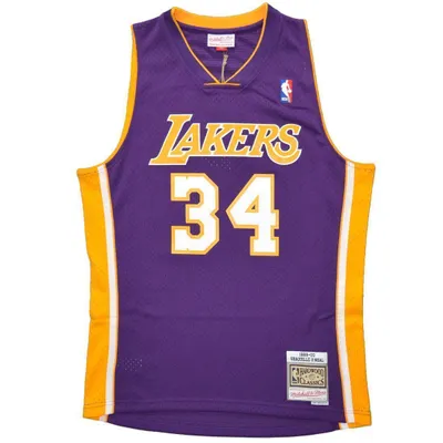 Produktbild von Mitchell & Ness Swingman Jersey Los Angeles Lakers Shaquille O'Neal #34 purple 99-00 L