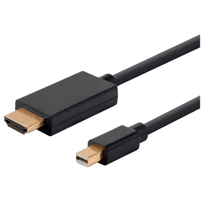 Image de MicroConnect 4K@60Hz Mini DisplayPort vers HDMI - Câble vidéo Noir Nouveau