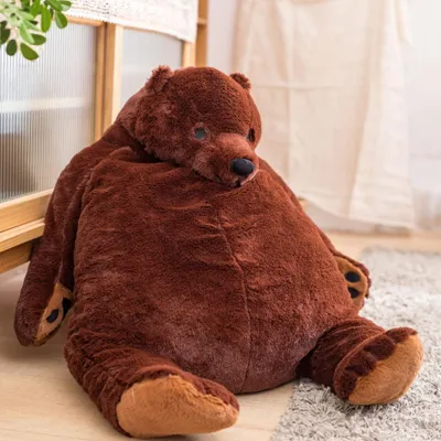 Immagine prodotto di Orso giocattolo simulazione marrone peluche Home Decor regalo di compleanno per bambini