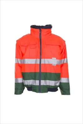 Produktbild von Planam Warnschutz Comfortjacke 2048 Gr. 3XL orange/grün