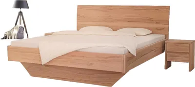 Produktbild von Einzelbett Steven 120x200 Metallfrei Buche mit Kopfteil