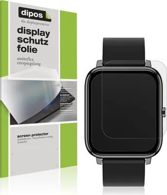 Obrázek produktu pro 2x ochranná fólie pro Popglory Smartwatch matná ochranná fólie displeje dipos