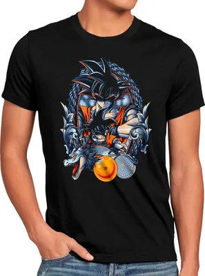 Produktbild von style3 Super Warrior Herren T-Shirt super dragon saiyan z gt