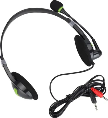 Image de AKLOSIPY SY440MV Casque filaire pour le service client �C Casque supra-auriculaire 3,5 mm/USB sans coupure du téléphone, pour l'ordinateur et le bureau, confortable et design