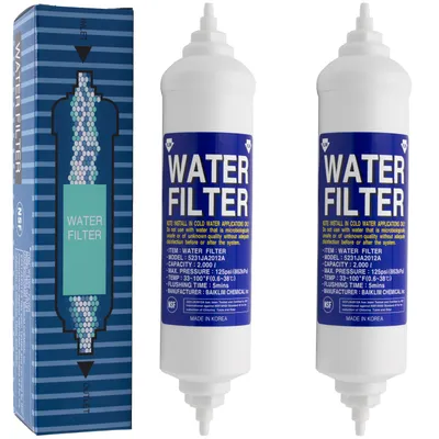 Produktbild von 2x Kühlschrankwasserfilter BL-9808 für LG, Bosch, Samsung Kühlschrank