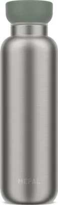 A studio shot of a thermos bottle.