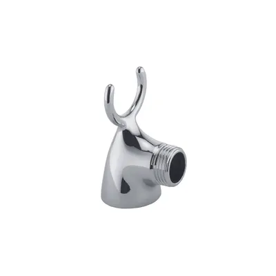 Immagine prodotto di KLUDI Raccord de douche à poser G 3/4 avec crochet à fourche, chrome, 6053705-00, 6053705-00
