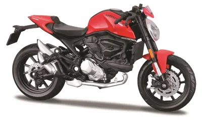 Produktbild von Maisto Ducati Monster Plus 2021 Motorradmodell 1:18 Rot/Schwarz