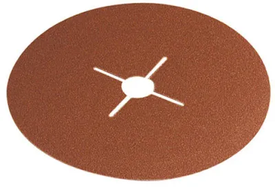 Produktbild von wolfcraft 5 Fiberschleifscheiben Korn 24 Ø 125