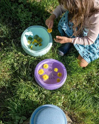 Immagine prodotto di Stapelstein Original Cool Pastel - Set di 3 - Colore: menta/azzurro/viola