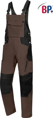 Produktbild von BP® Latzhose - braun/schwarz - 64/66n