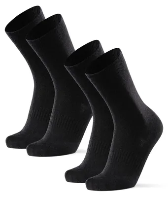 Zdjęcie produktu dla Skarpety trekkingowe z wełny merino, zapobiegające powstawaniu pęcherzy, oddychające i regulujące wilgotność, uniseks, dostępne w zestawie 2 lub 4 pary