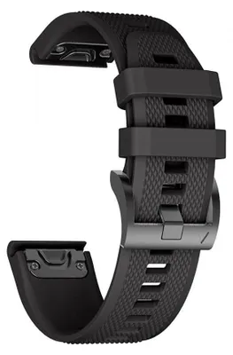 Zdjęcie produktu dla Tech-Protect watch strap Smooth Garmin Fenix 3/5X/3HR/5X Plus/6X/6X Pro, black