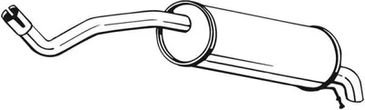 Produktbild von BOSAL 220-033 Endschalldämpfer