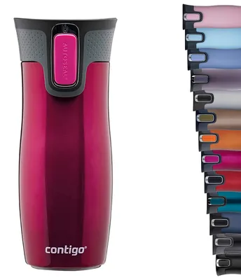 Produktbild von ContiGo! Thermobecher West Loop Autoseal, Edelstahl Isolierbecher, Reisebecher, K