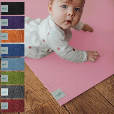 Produktbild von Sanosoft® Krabbelmatte 180x180cm Rosa - Hergestellt in Deutschland