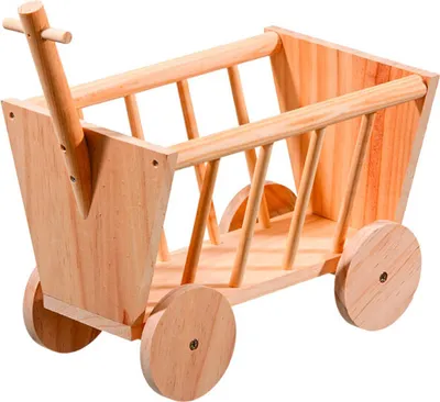 Produktbild von Karlie Holzheuraufe Bollerwagen - 29x19x21 cm