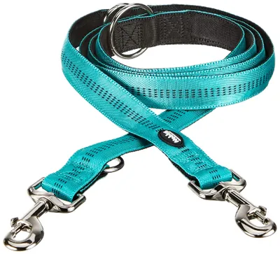 Produktbild von Nobby Führleine Soft Grip, türkis, L: 200 cm, B: 25 mm