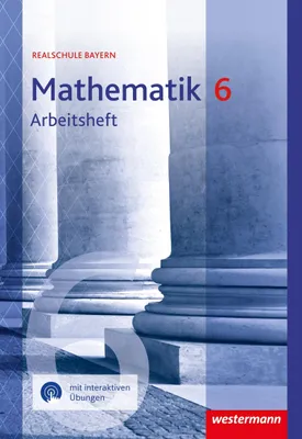 Immagine prodotto di Mathematik 6. Arbeitsheft mit interaktiven Übungen. Für Realschulen in Bayern