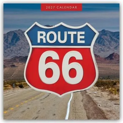 Image de Calendrier Route 66 2027 - Calendrier sur 16 mois