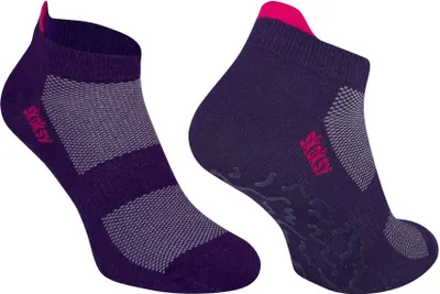 Produktbild von ZOOKSY - Rutschfest Yoga Socken aus Baumwolle (1 Paar) I Füßlinge für Damen und Herren I Ideal für Yoga, Pilates, Fitness I Stopper Tanzsocken I Stoppersocken Damen (406)