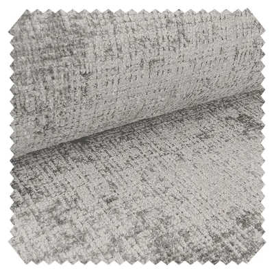 Produktbild von novely® CRETA Chenille-Stoff Polsterstoff Möbelstoff Bezugsstoff | Meterware | 1 lfm - Farbe: 81 Hellgrau