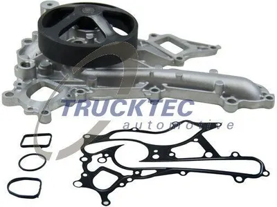 Produktbild von TRUCKTEC AUTOMOTIVE Kühlmittelpumpe Wasserpumpe passend für MERCEDES-BENZ C-Klasse Limousine (W204) 02.19.350