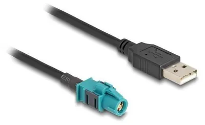 Produktbild von DELOCK Kabel HSD Z Buchse zu USB 2.0 Typ-A Stecker 1 m