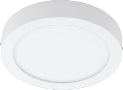 Produktbild von EGLO connect LED Deckenleuchte Fueva-C, Smart Home Deckenlampe, Lampe in Weiß, Ø: 22,5 cm, dimmbar, Weißtöne und Farben einstellbar, Bürolampe