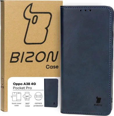 Produktbild von Bizon Case Pocket Pro Oppo A38 4G marineblau
