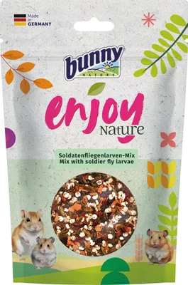 Produktbild von Bunny Nature enjoy Nature Soldatenfliegenlarven-Mix 90 g