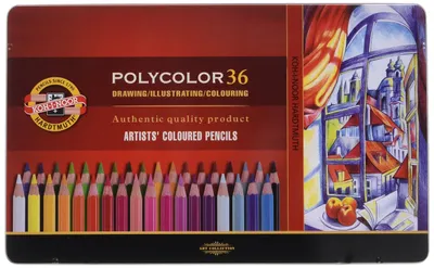 Obrázek produktu pro Sada 36 barevných tužek Polycolor