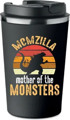 Produktbild von MOMZILLA MOTHER MONSTER Premium Thermobecher für Mama zum Muttertag KT_186