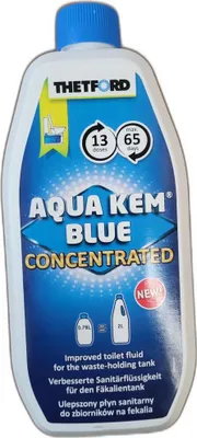 Produktbild von THETFORD Aqua Kem Blue Konzentrat - Sanitärzusatz für mobile Toiletten - 780ml - Reduziert Gasentwicklung