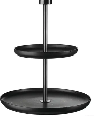 Produktbild von ASA Coppa Kuro Etagere 2-Stufig Ø15cm Ø21cm