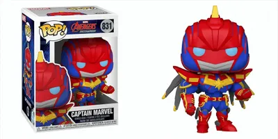 Immagine prodotto di Marvel Avengers Mech Strike - Capitan Marvel 831 - Funko Pop! - Figura in vinile