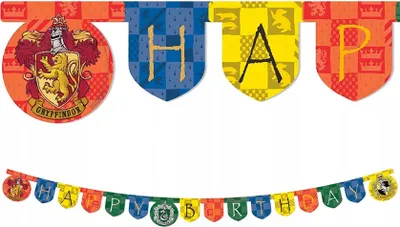 Immagine prodotto di Striscione di buon compleanno Harry Potter