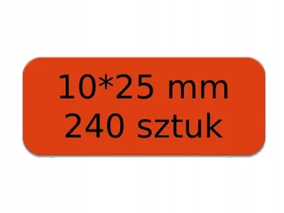 Immagine prodotto di Adesivo NIIMBOT ROSSO 10*25mm 240pz.